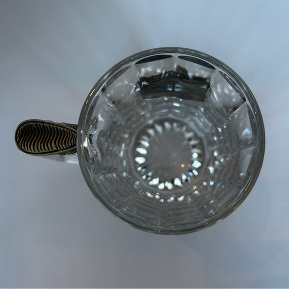 Glass Beer Stein/Mug BASEBALL Pewter Plaque and Thumbrest Canada - Picture 6 of 15